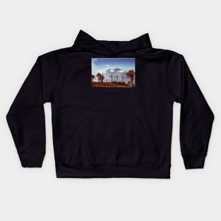 Guatemalan Volcano Fuego and Acatenango Shot on Film Kids Hoodie